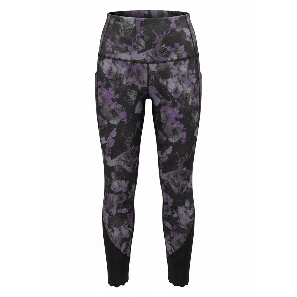 Lululemon Wunder Under High-Rise Crop 23" Floral Shift Multi, Size 4
